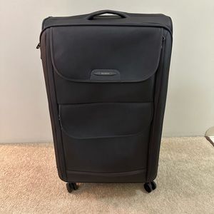 Soft Shell Samsonite Carry On Grey/Black used once